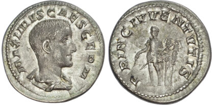 Maximus Caesar, Silver Denarius