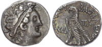 Ptolemy XII, Silver Tetradrachm