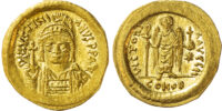 Justinian, Gold Solidus