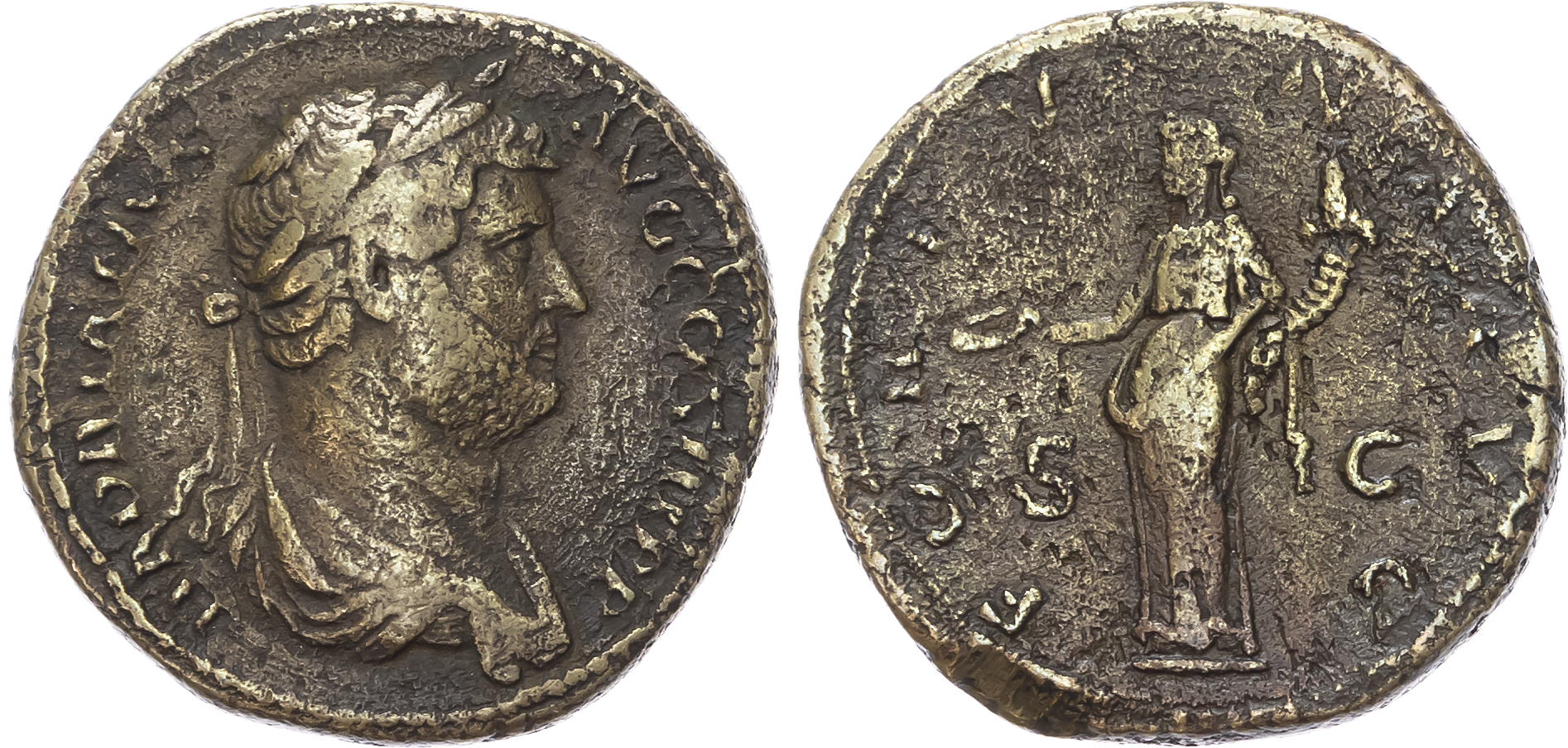 Hadrian, Copper As