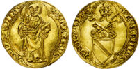 Italy, Papal States, Eugen IV (1431-1447), gold Ducato - rare