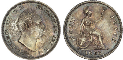 William IV (1830-1837) Groat 1836