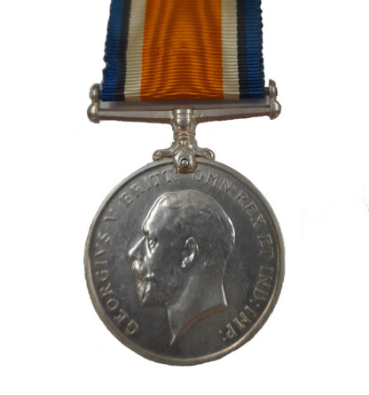 A British War Medal awarded to Steward Joseph Sharp