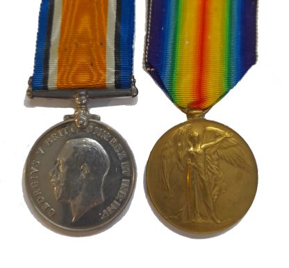 A Battle of Jutland Pair awarded to Stoker 1st Class James John Cordell