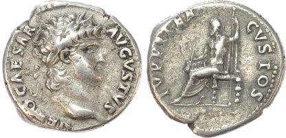 Nero, Silver Denarius