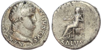 Nero, Silver Denarius