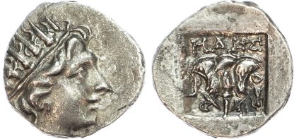 Islands off Caria, Rhodes, Silver Drachm