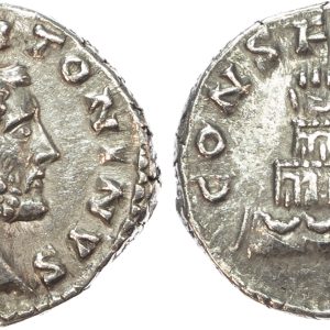 Divus Antoninus Pius, Silver Denarius