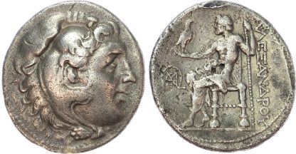 Kingdom of Macedon, Alexander the Great, Silver Tetradrachm