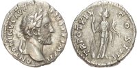 Antoninus Pius, Silver Denarius