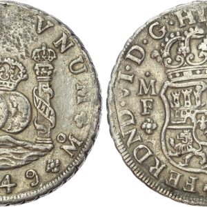 Mexico, Ferdinand VI, silver 8 Reales, 1749