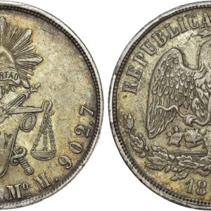 Mexico, Republic, silver Peso, 1871