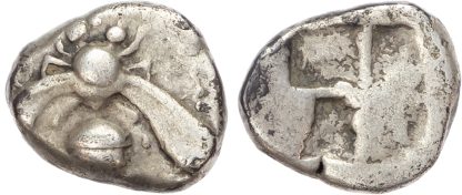 Ionia, Ephesos, Silver Drachm