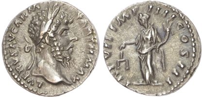 Lucius Verus, Silver Denarius