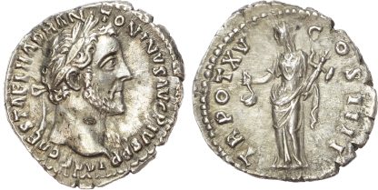 Antoninus Pius, Silver Denarius