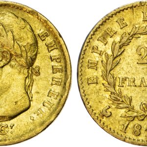 France, First Empire, Napoleon I, gold 20 Francs, 1812