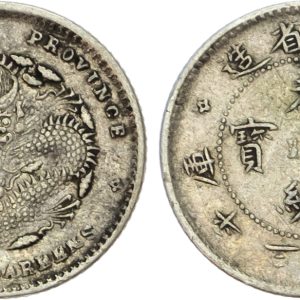 China, Fukien, silver 5 Cents, 1894