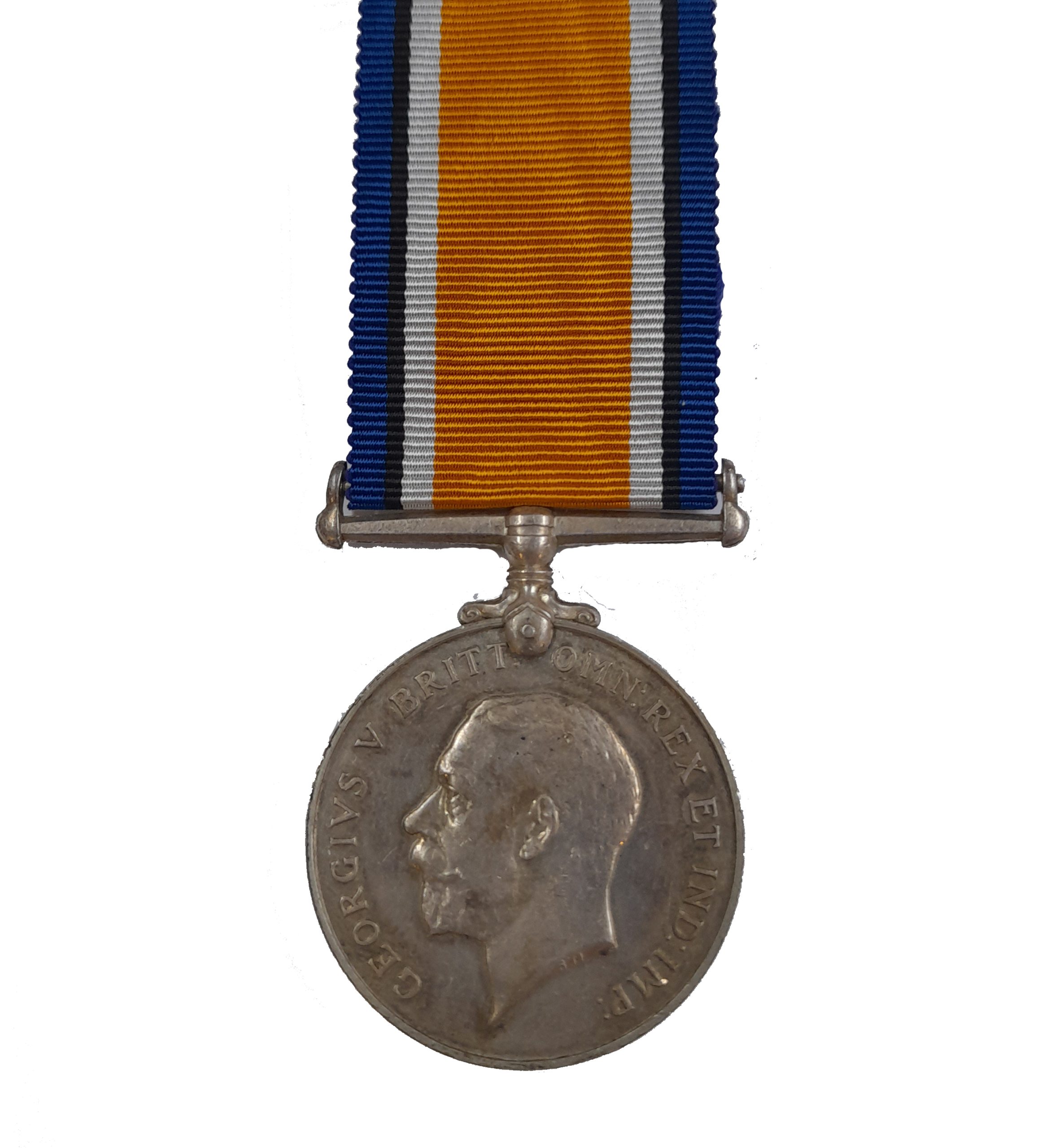 The British War Medal awarded to Major David Garrick Wishart