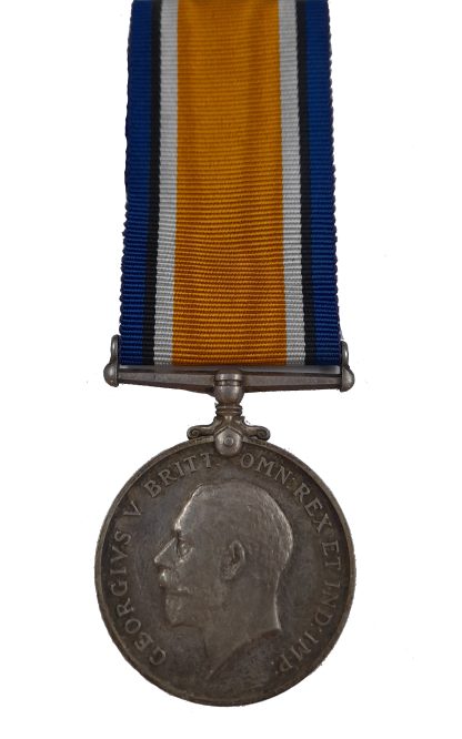 A 1916 Battle of The Somme Casualty British War Medal awarded to Private/Corporal John Duncan