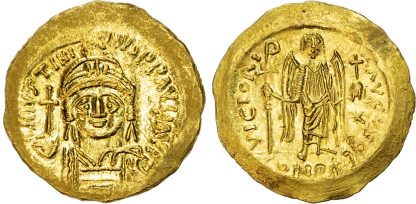 Justinian I Gold Solidus