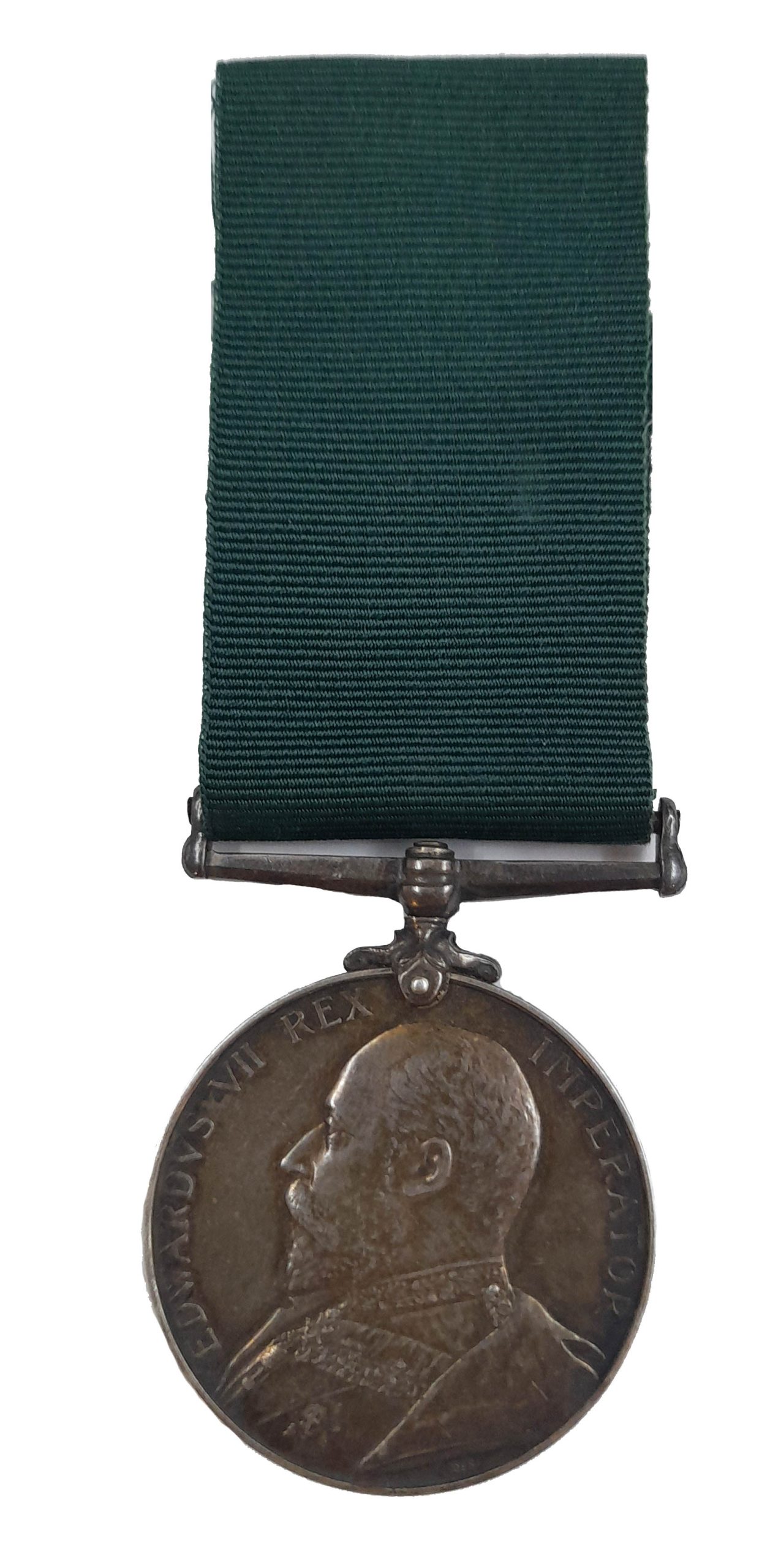 Volunteer Long Service Medal, EViiR, awarded to Colour Serjeant J. Wood