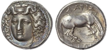 Thessaly, Larissa Silver Drachm