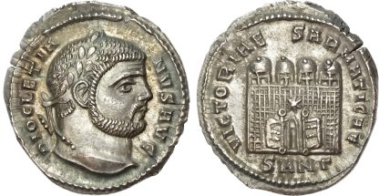 Diocletian Silver Argenteus