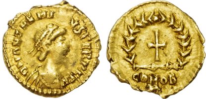 Anthemius Gold Tremissis